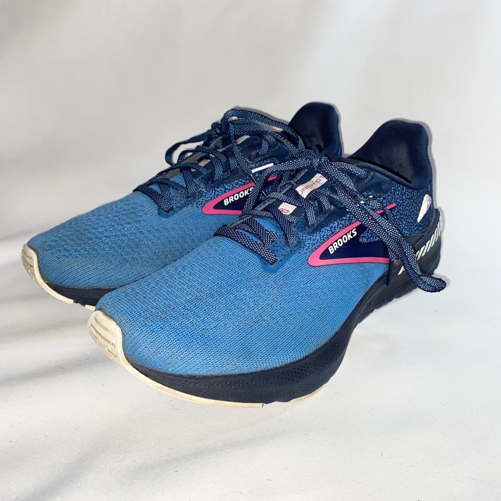 Brooks Launch GTS 10‎ Womens Running Shoes Blue Sneakers Size 8